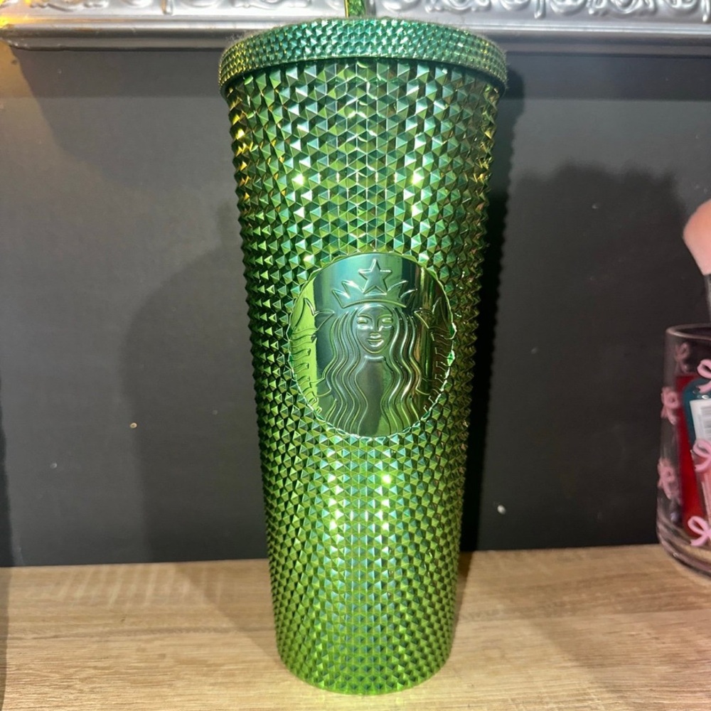 Starbucks Green Studded Tumbler